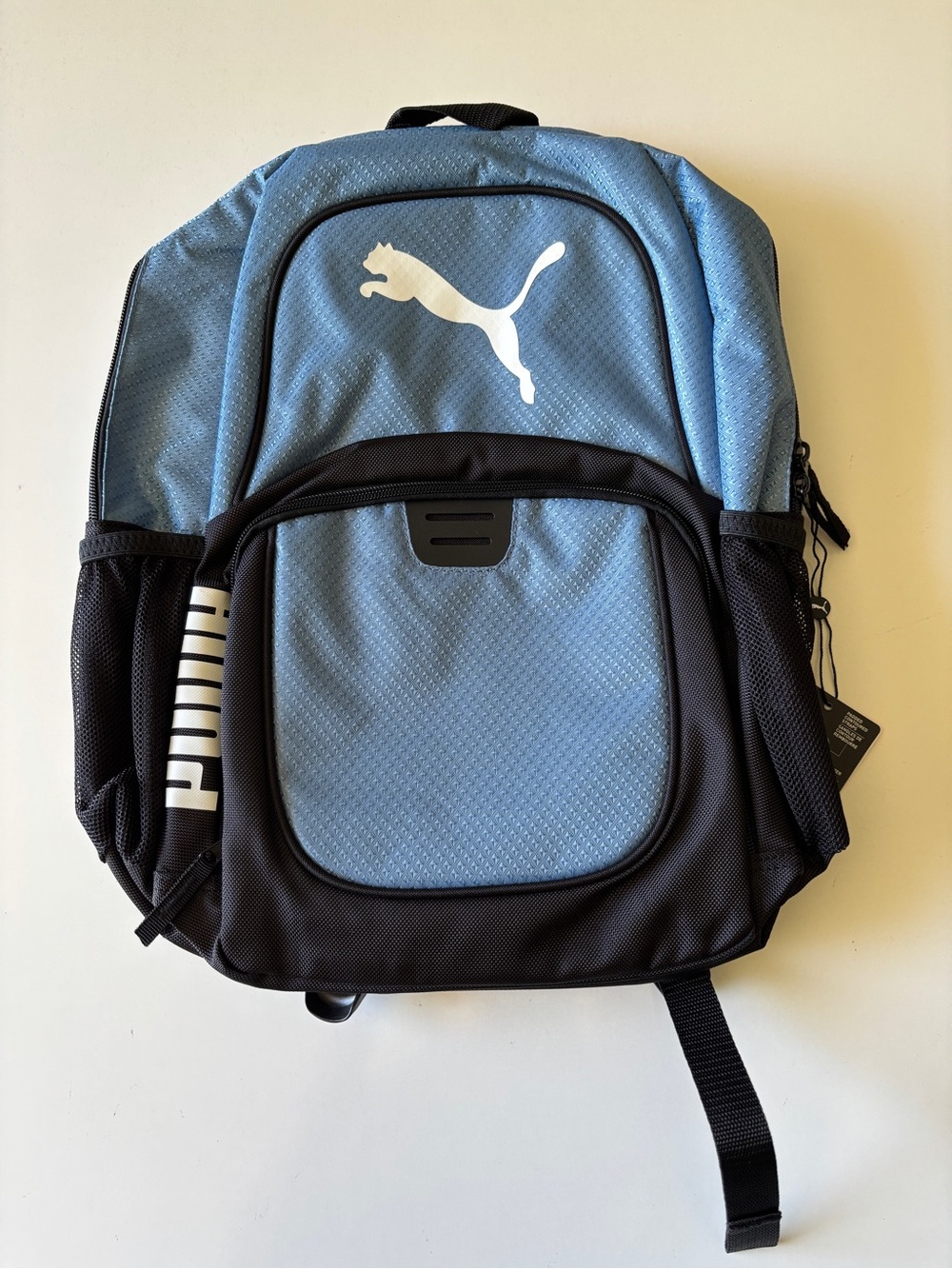 PUMA Challenger Backpack Fully Padded 15” Laptop Pocket Light Blue
